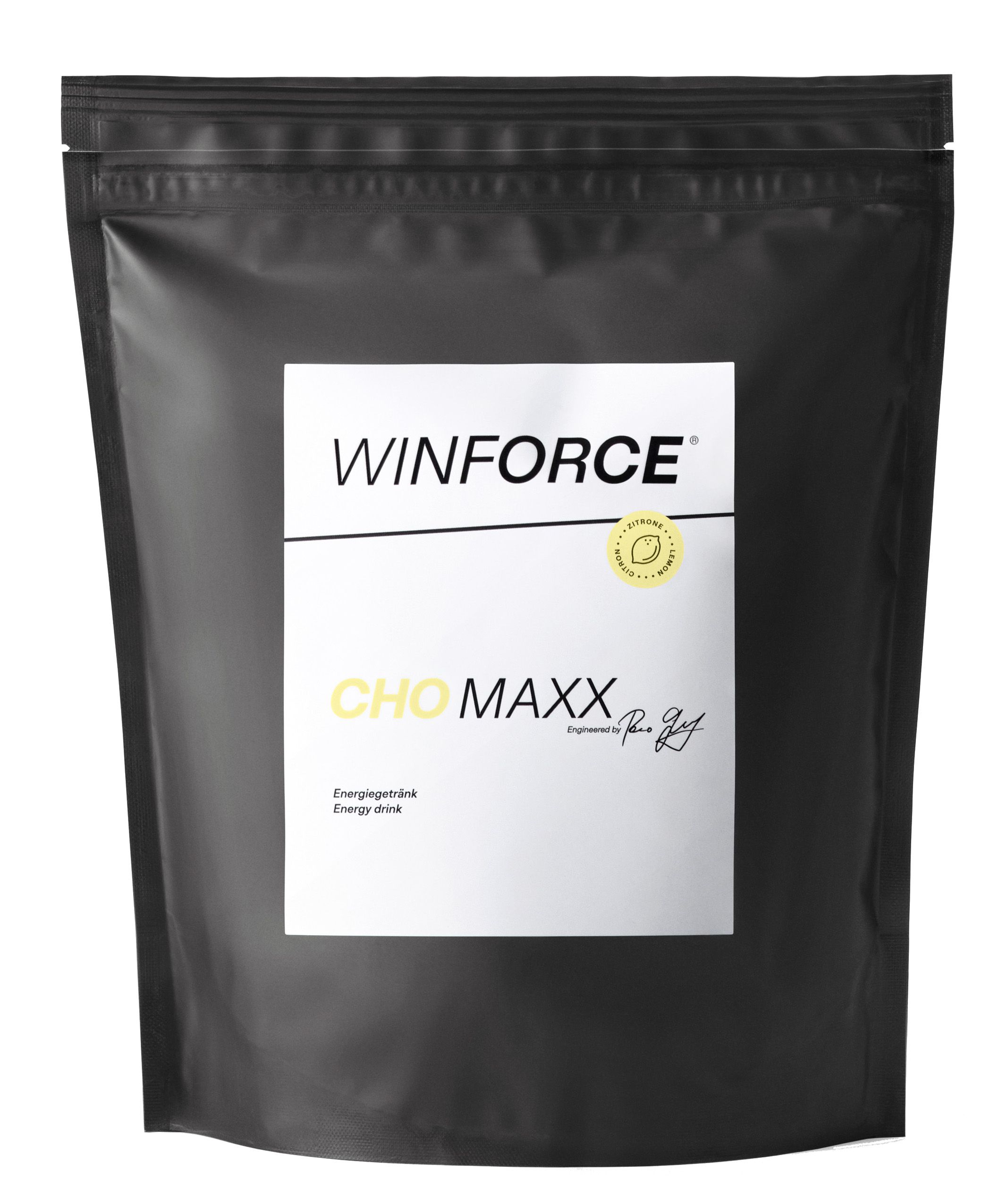 CHO MAXX Sportgetränk, 1200g / gelb / ZITRONE