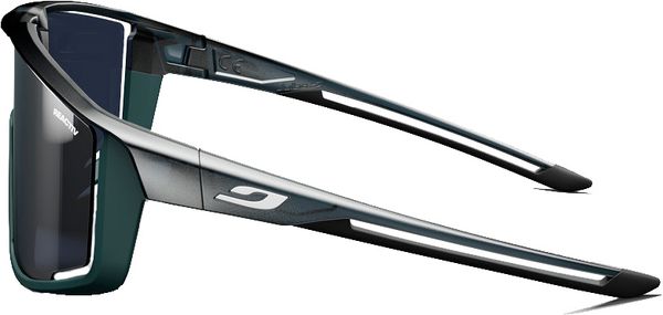 FURY Sportbrille / schwarz/grün matt