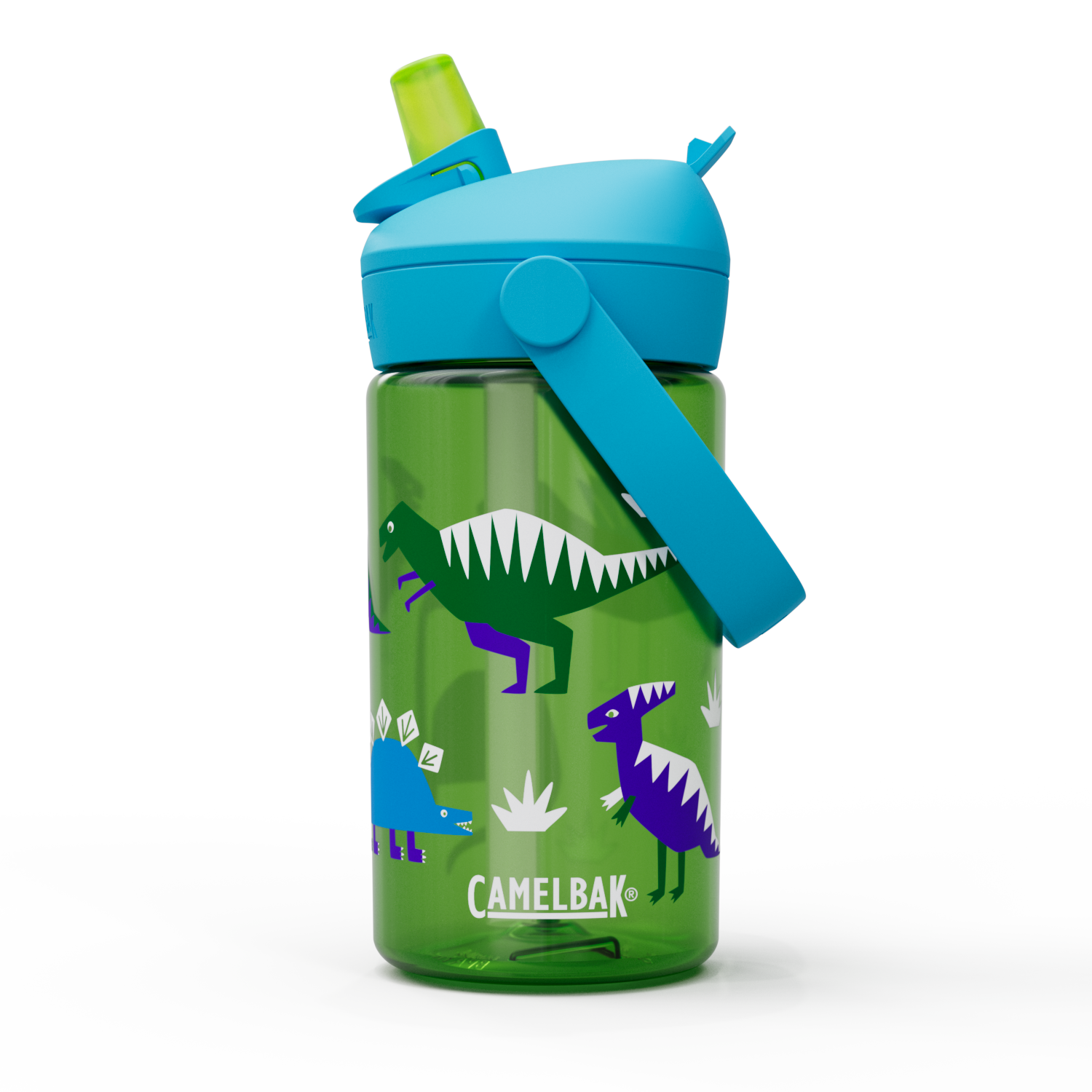 THRIVE FLIP STRAW Trinkflasche KIDS / hip dinos / Kids 4dl