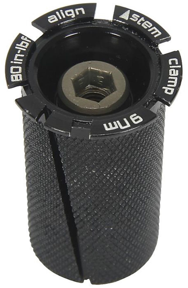 CARBON STEERER TUBE PLUG / schwarz