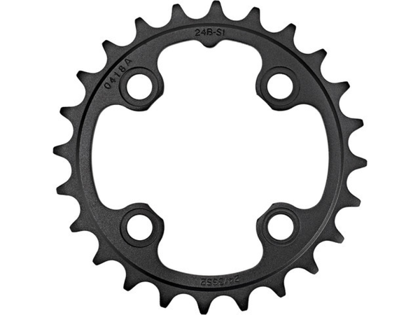Chainring GX 64 BCD No Pin 24T 2x11 / black / 64x24T