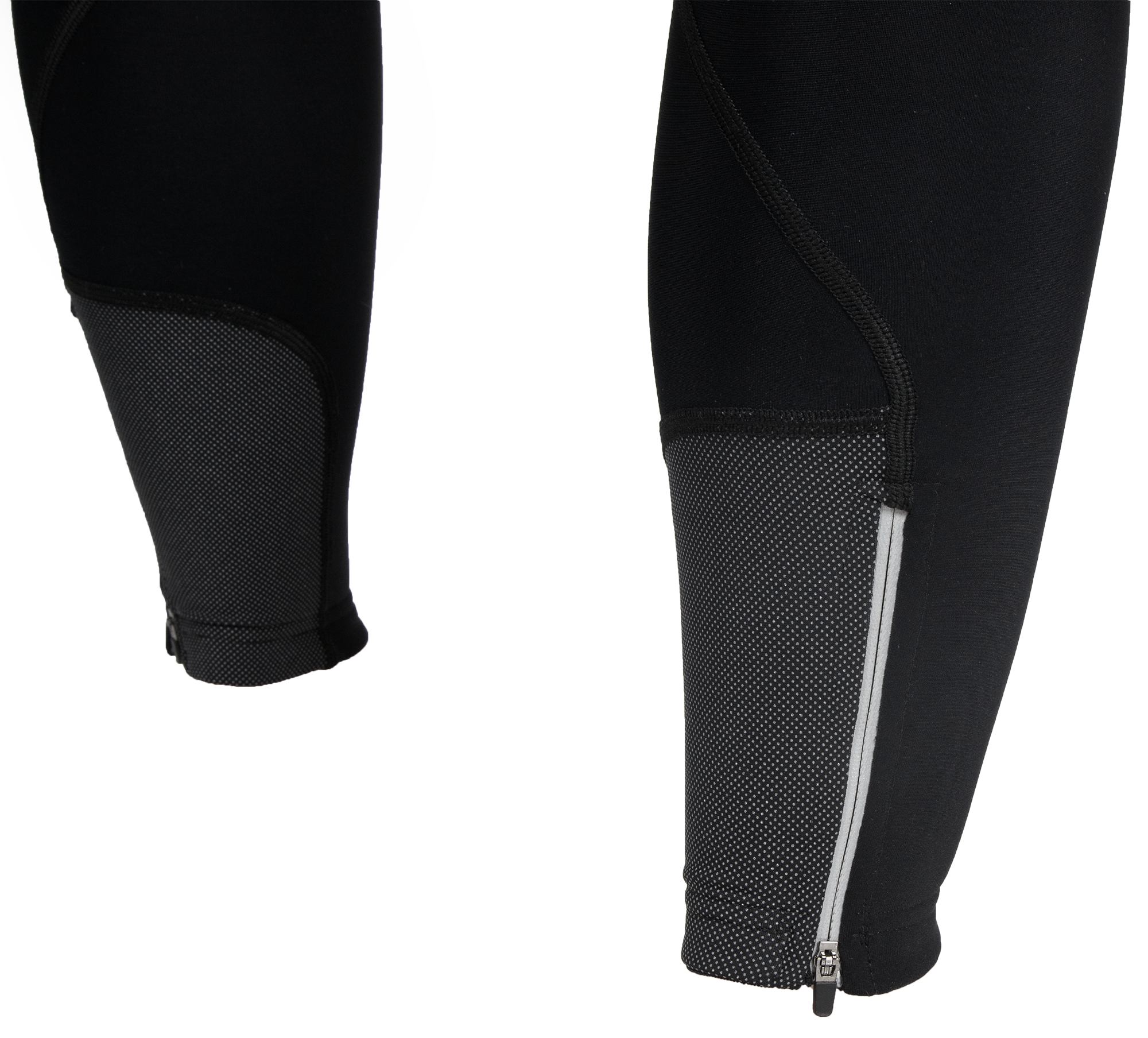 REFLEXI reflektierende Beinlinge / schwarz / XL/XXL