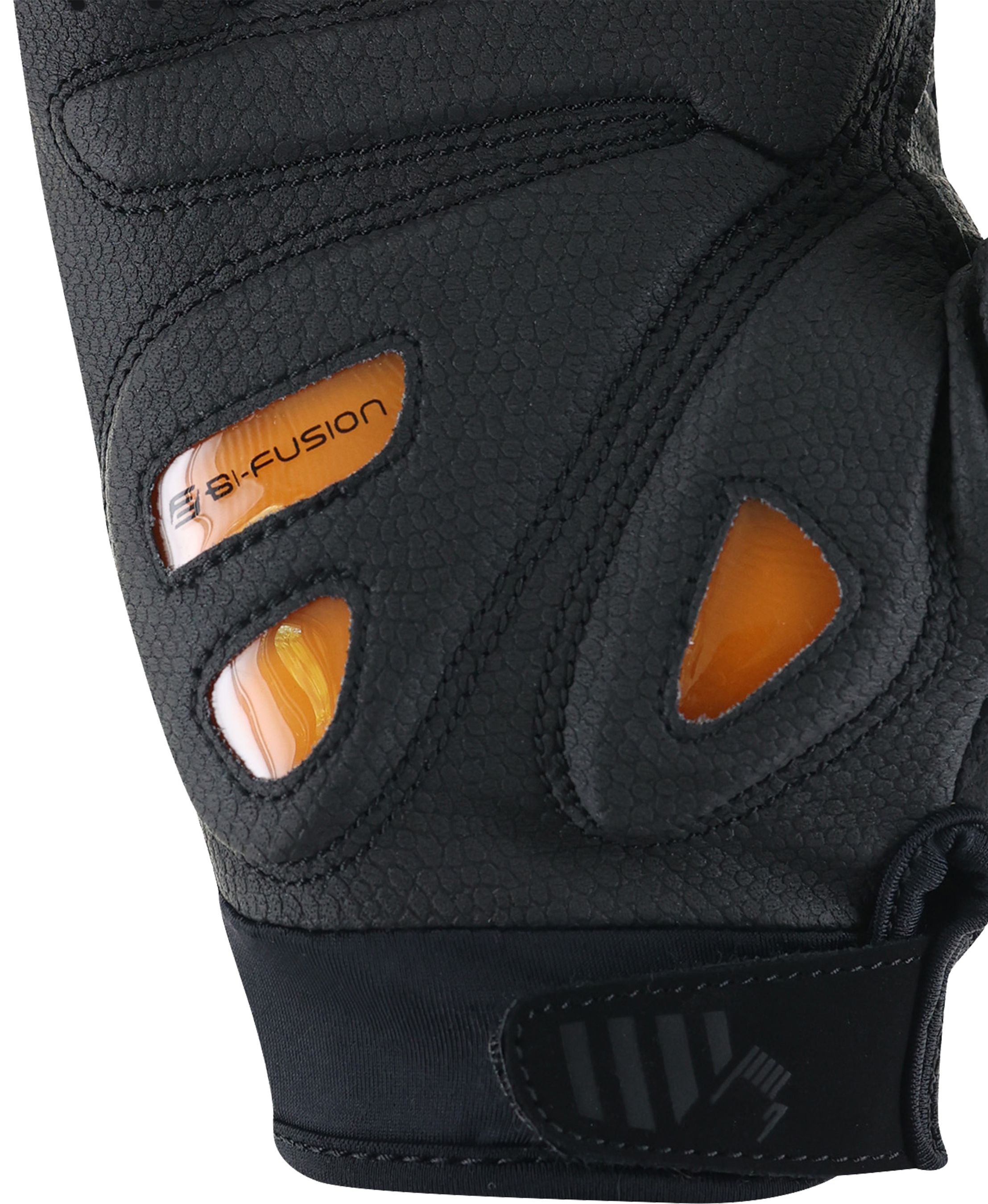 ITON 2 BI-FUSION Unisex-Kurzfingerhandschuh / black / L=9