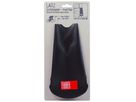 LATZ URBAN Spritzlappen / Schutzblechverlängerung für Strebenbefestigung / schwarz / URBAN 66mm
