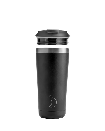 Chilly's Original Coffee Cup 500ml / Monochrome Black