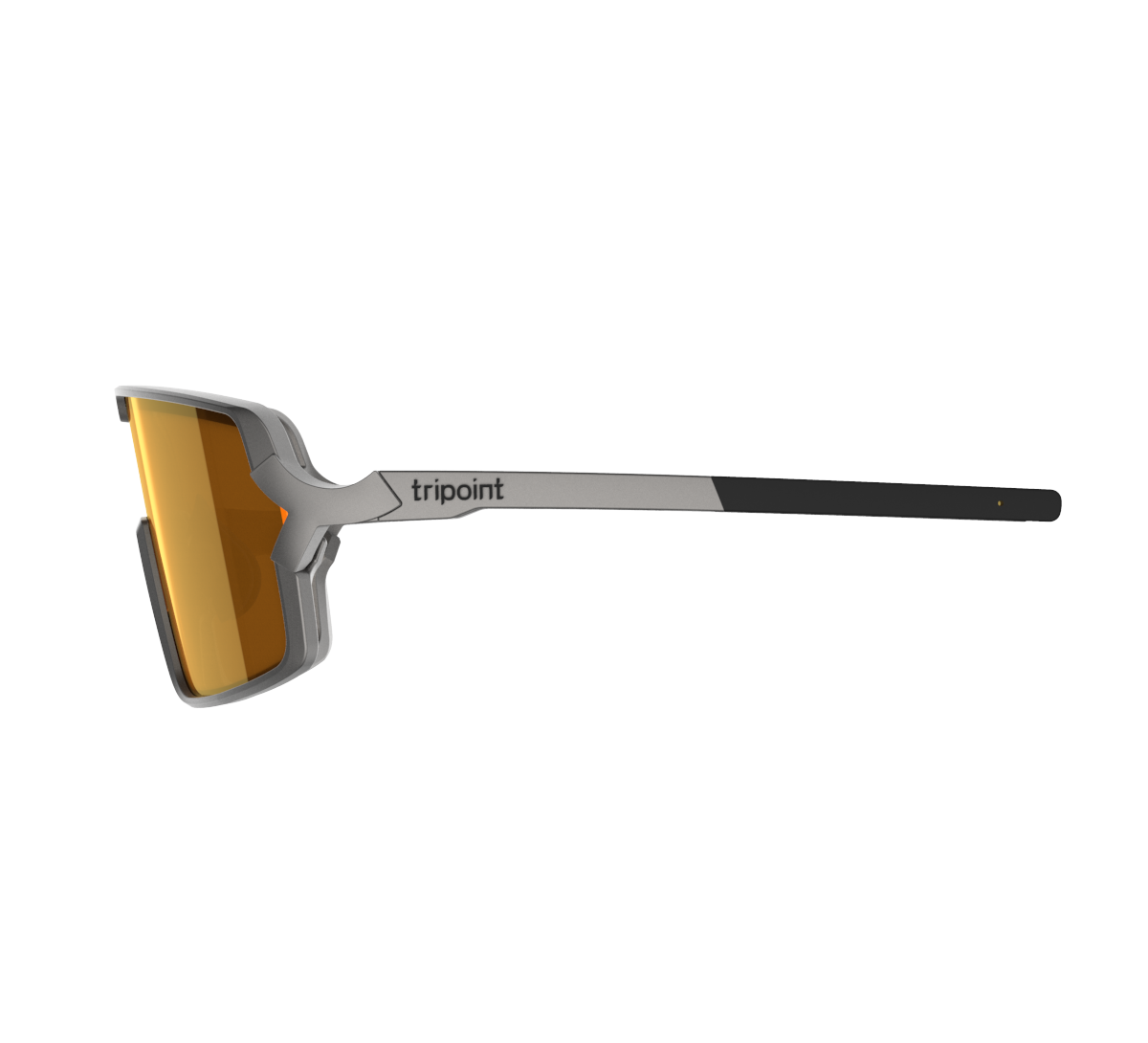 LAKE PRESPA X Sportbrille / matt metallic grey/brown bronze multi