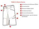 TEAM 2.1 Herren-Bikeshorts / schwarz / S