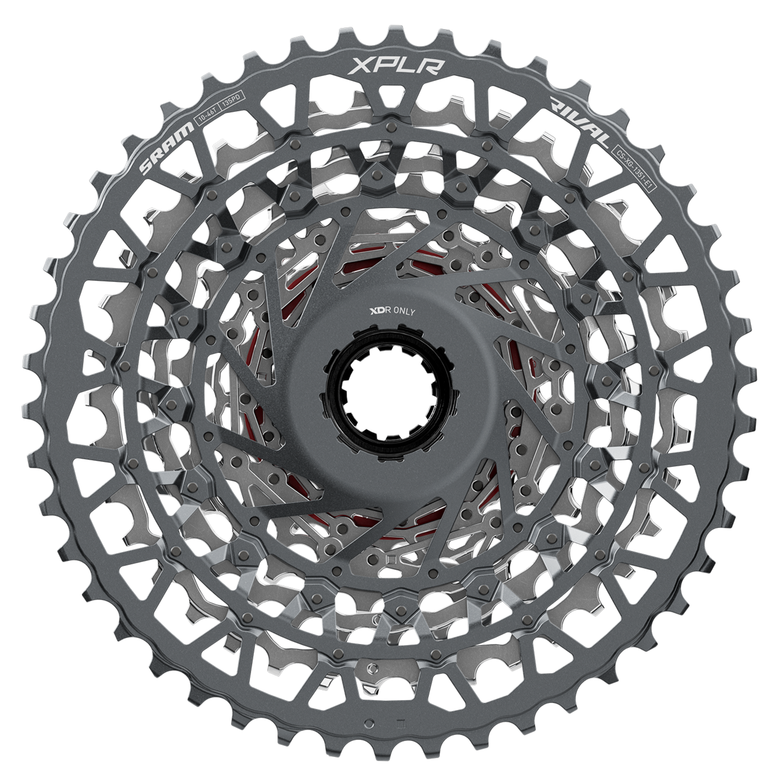 RIVAL XPLR AXS XG-1351 Kassette, 13fach / silver / 10-46t