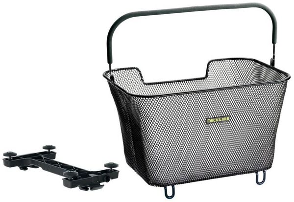 BASKIT SMALL Gepäckträgerkorb, Snapit 2.0 / schwarz