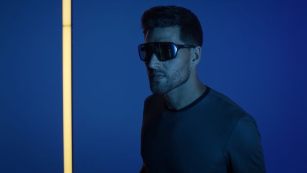 REV Sportbrille / onyx black / M