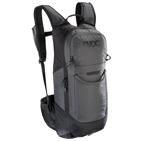 FR LITE RACE, 10 L, Protektorenrucksack / carbon grey/black / M/L