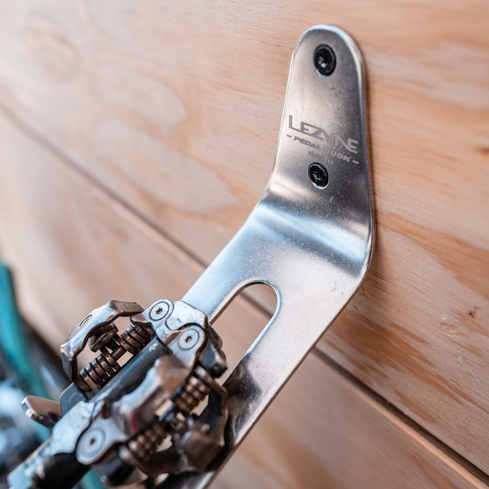 Stainless Pedal Hook / silver