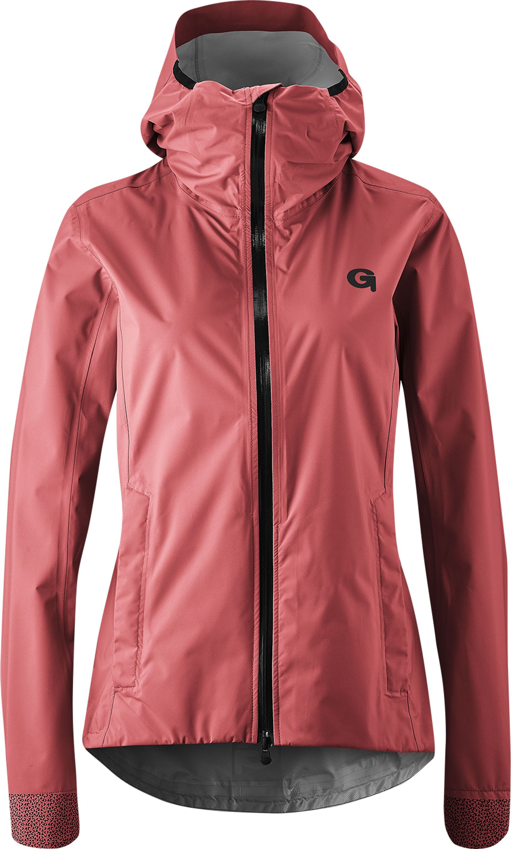SURA PLUS Damen-Regenjacke / mauvewood / 34