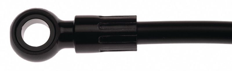 SM-BH90SBM Bremsleitungs-Set, Anschluss gerade/rund, Fittinge schwarz / schwarz / 1700mm
