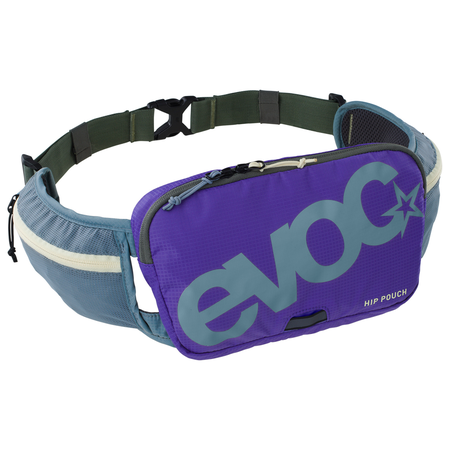HIP POUCH, Hüfttasche  / steel/violet/dark olive