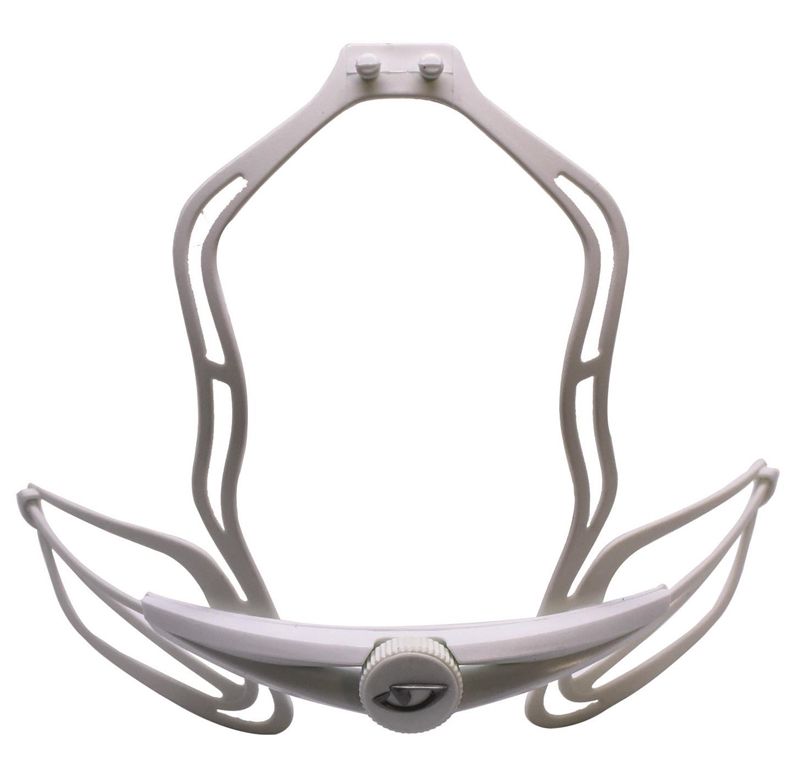 SYNTAX MIPS Rennvelohelm / matte white/silver / M