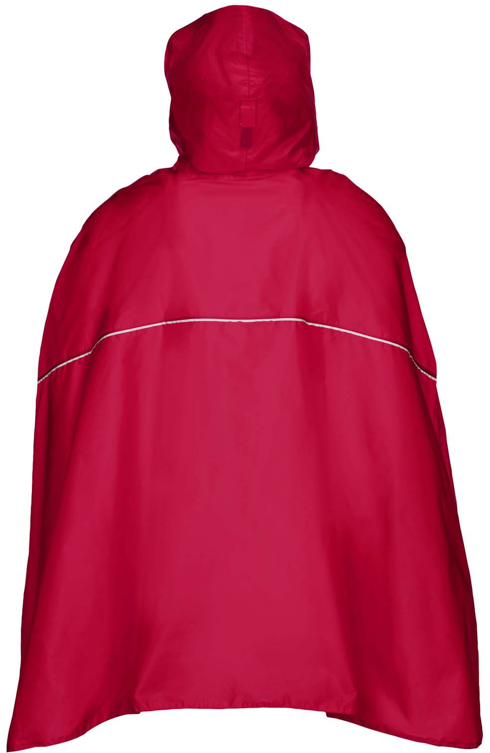 VALDIPINO Unisex-Regenponcho / indian red / S