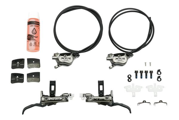 Scheibenbremsen-Set XTR BR-M9220 mit BL-M9220 Upgrade Kit vorne & hinten Box
