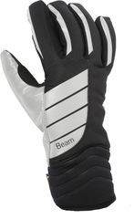 BEAM 2.0 reflektierende Unisex-Handschuhe / schwarz_silber / XS