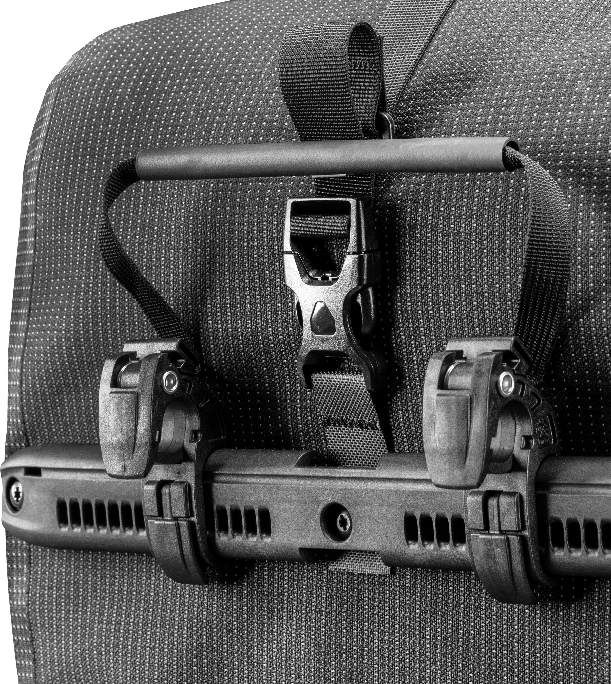 BACK-ROLLER HIGH VISIBILITY Hinterradtasche (Single) / black reflective / 20 L