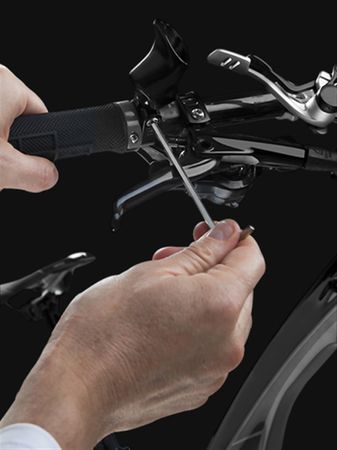 SPIRGRIPS Ergo Innenlenker Griffe MTB / schwarz matt