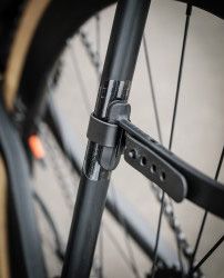 WIN WING 2 Spritzschutz Gravel / schwarz / 28", BREITE 23-60mm