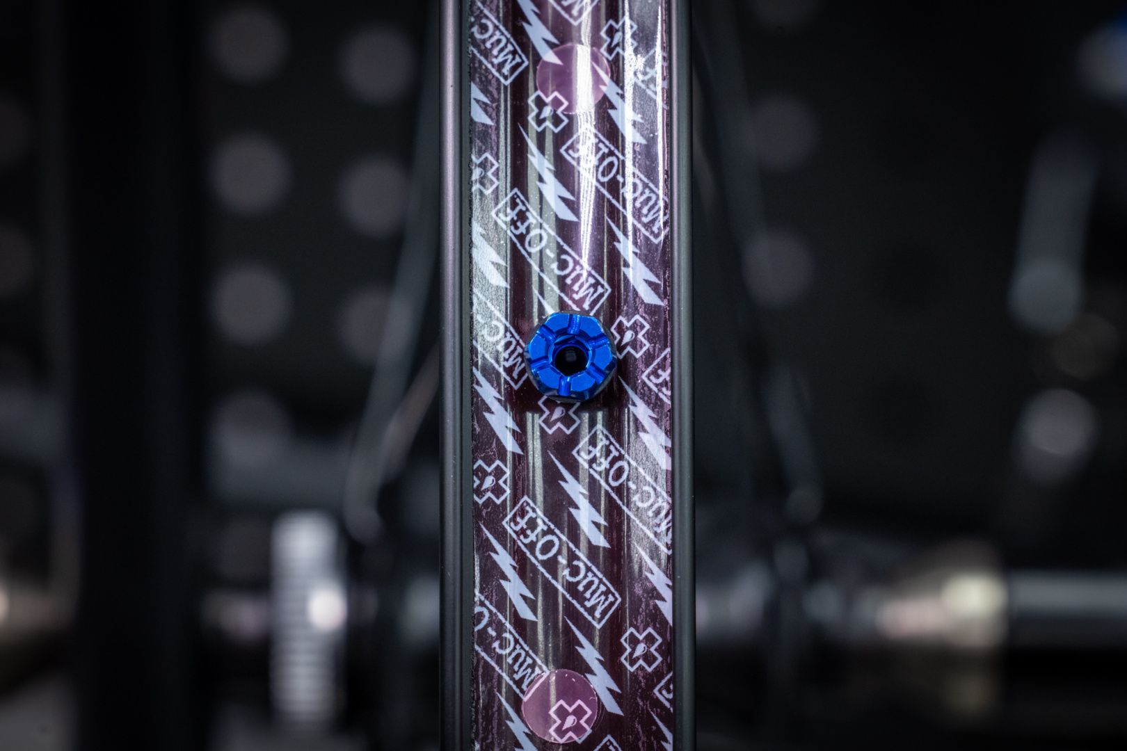 V2 Tubeless Ventil Kit / Blue / 44 mm