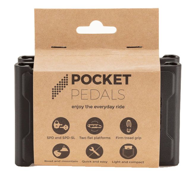 POCKET PEDALS SPD/SPD-SL / schwarz