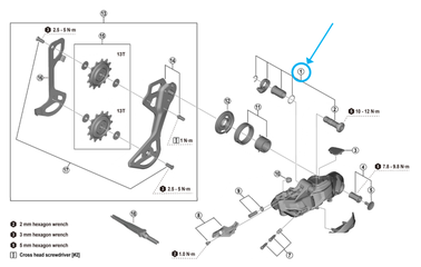 RD-M8250 Befestigungsschraubeneinheit