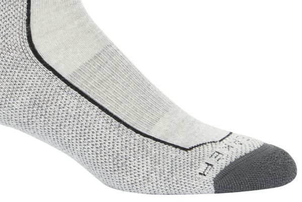 HIKE+ MEDIUM Unisex-Merino-Socken / blizzard hthr / L=44-46