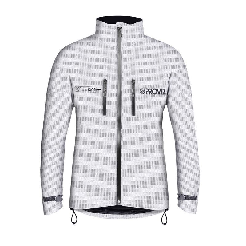 REFLECT 360+ Herren-Regenjacke / silber / M