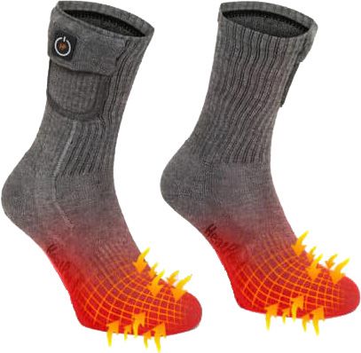 THIN Heizsocken / grau / L=42-44