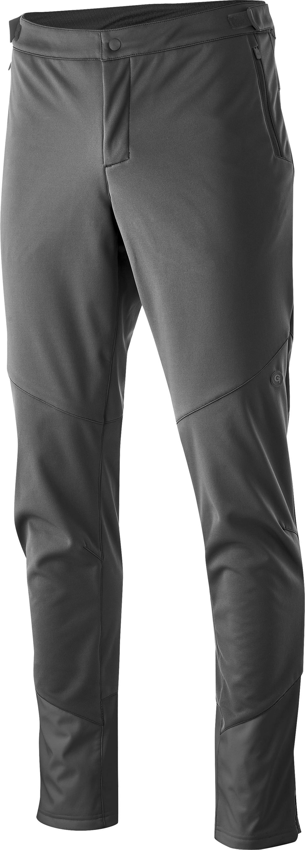 ADVENTURE Herren-Softshellhose / black / XL