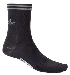 VELO - reflektierende Velosocken / schwarz / M=40-43