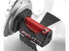 QUBO FLUID Hometrainer, feste Rolle mit Ölbremse / weiss