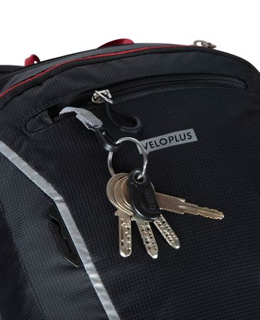SERTIG 12 Rucksack, 12L, 630g / schwarz rot / 12L