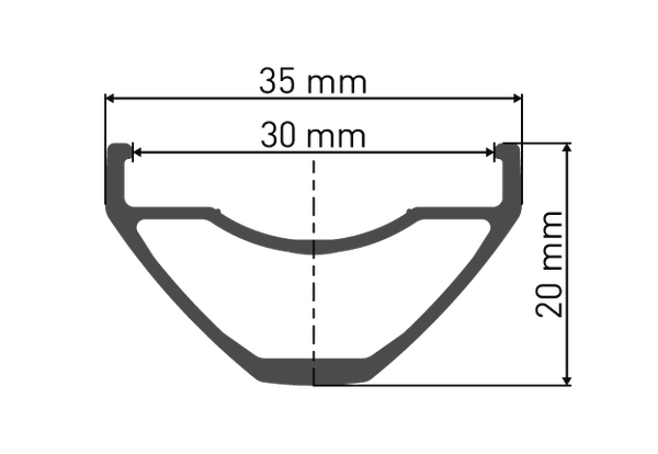 H 1900 SPLINE HR / Black / 29", DB IS, 30mm, 148/12mm, BOOST