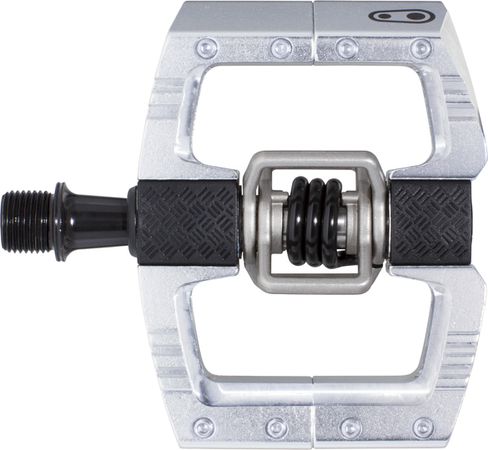 Pedal Mallet DH high polish silver / silber / Klickpedalen, 100 x