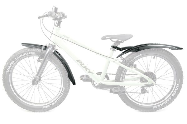 Steckschutzblechgarnitur Rowdy 20"-24" schwarz / schwarz