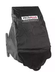 VELOPLUS FALTGARAGE für Kinderanhänger / schwarz