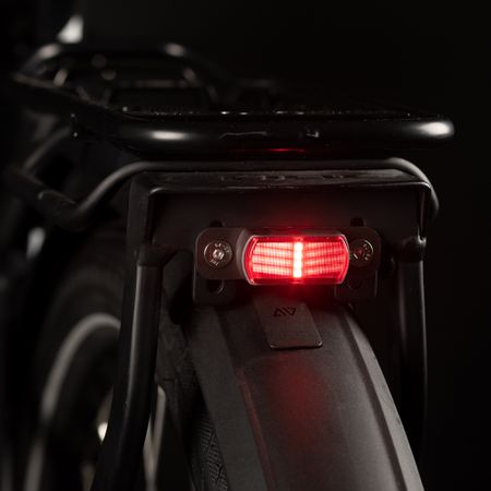 Rücklicht TS-RK E-Bike / schwarz / 80 mm