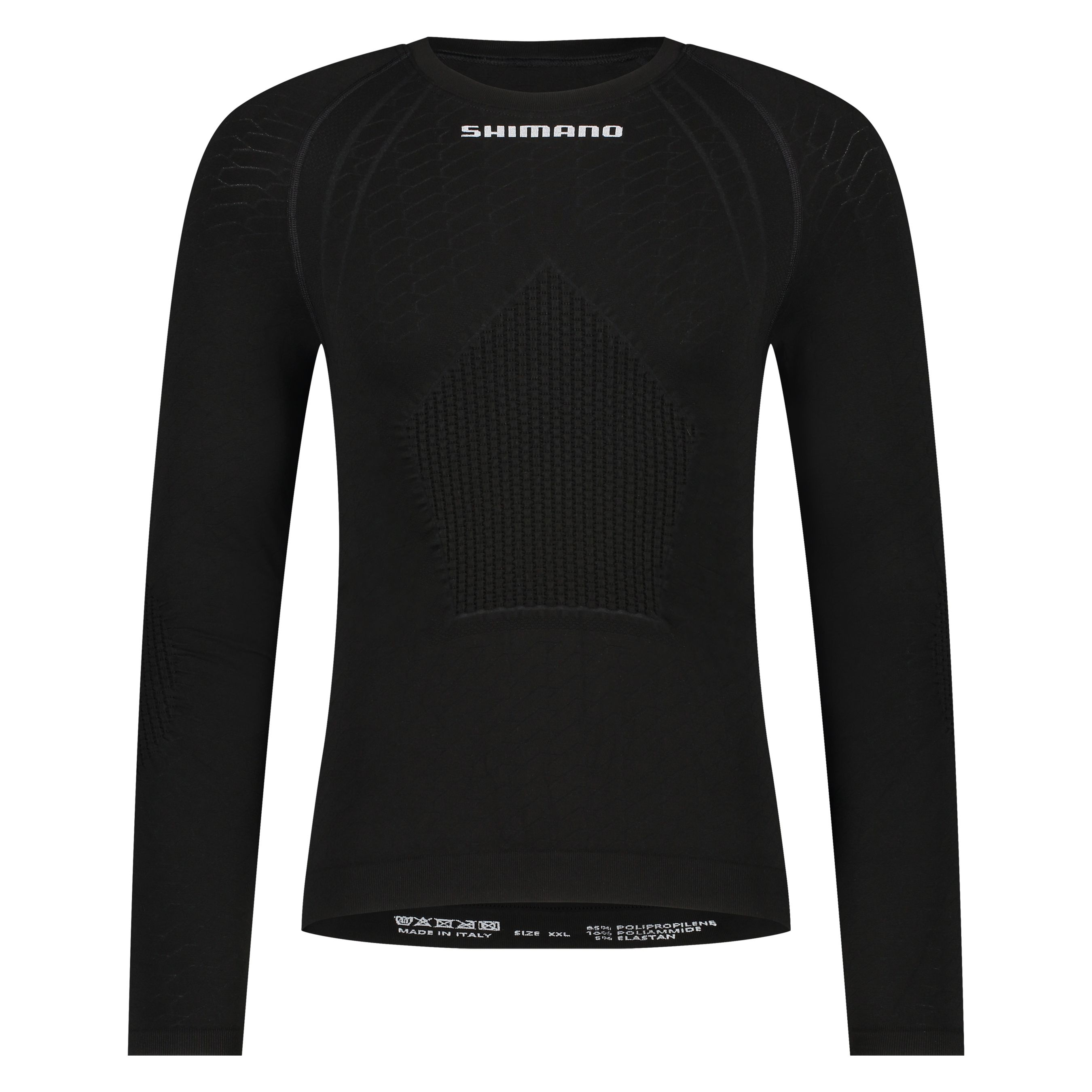 Men Vertex LS Baselayer / black / S/M