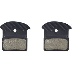 J05A-RF Ice-Tec, Bremsbelag / Resin/Trägerplatte Alu mit Kühllamellen