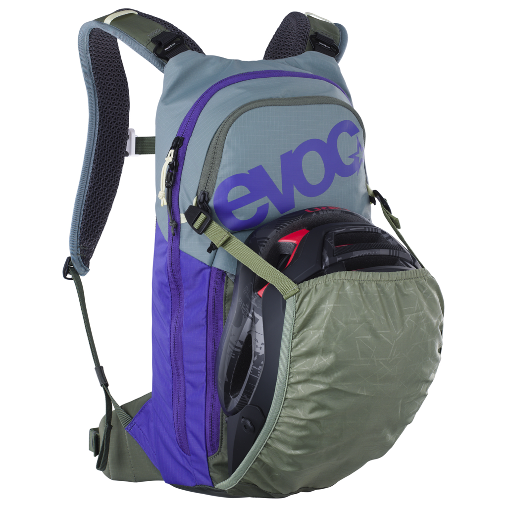 Stage 6L Backpack + 2L Bladder / steel/violet/dark olive