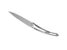 KLAPPMESSER mit TOPOGRAFIE / silber