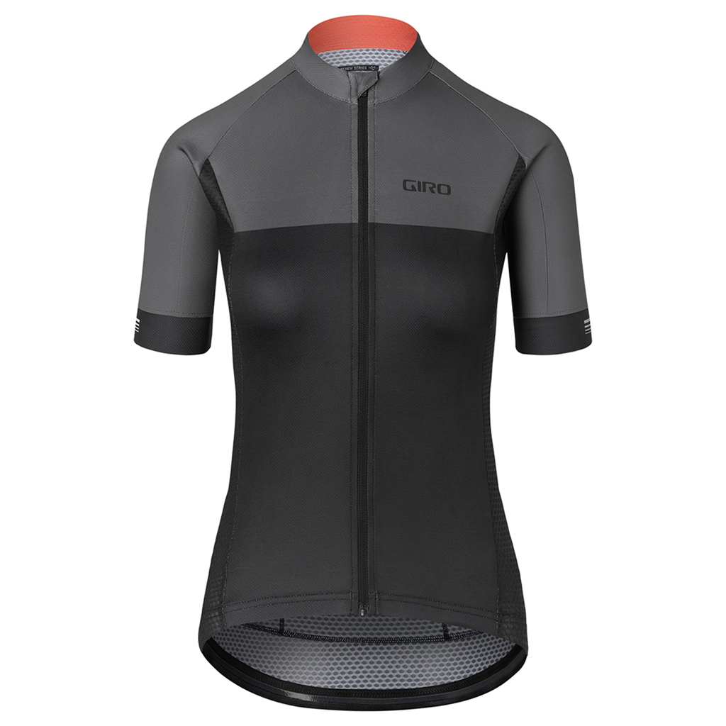 CHRONO Damen-Kurzarmtrikot / black/grey / M