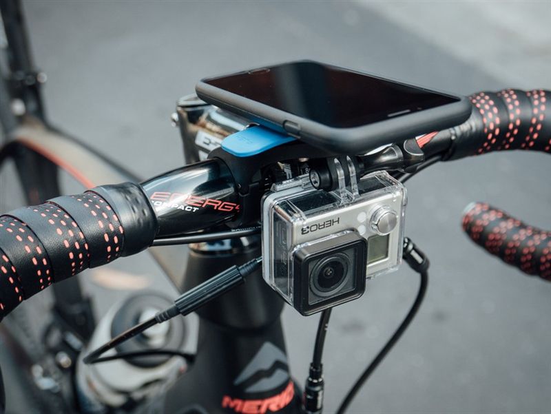 QUAD LOCK ADAPTER GOPRO+LICHT  / Black / onesize