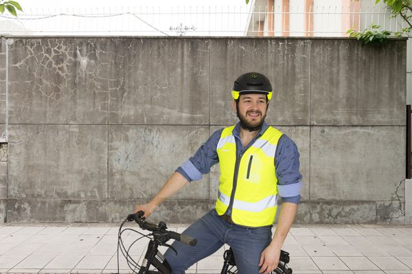 DRONE reflektierende Signal-Weste / XXL