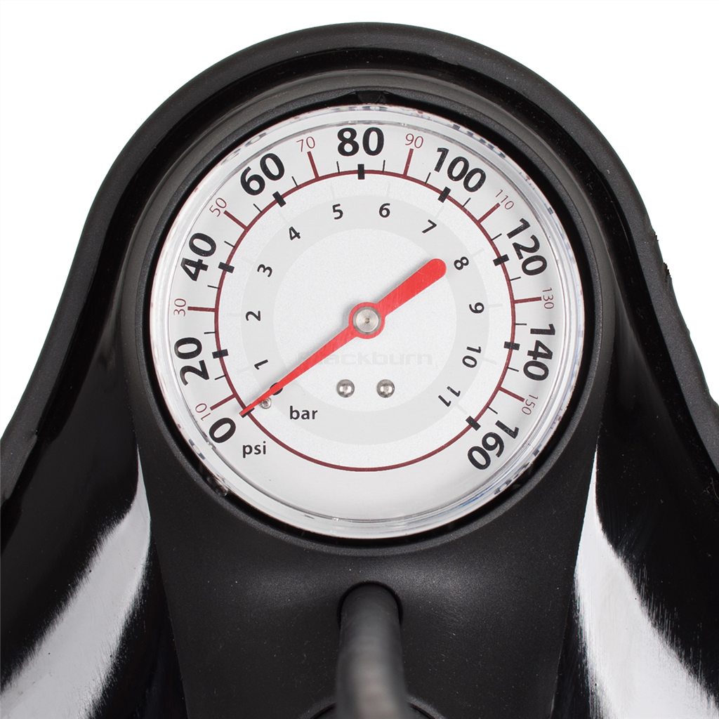 CORE 3 Standpumpe, 3" Manometer / silver