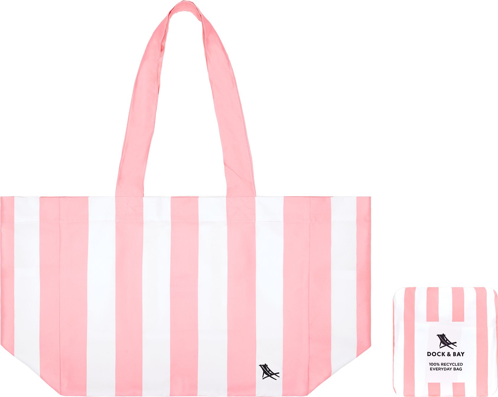 Foldable Bag Medium / malibu pink